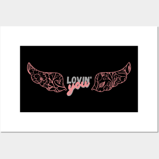 Lovin You with wings-Valentine's day Posters and Art